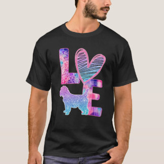 Love Cairn Terrier Tie Dye Rainbow Dog Lover Gifts T-Shirt