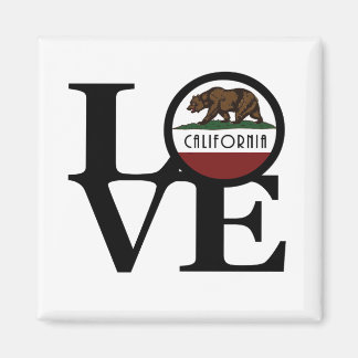 LOVE California Magnet