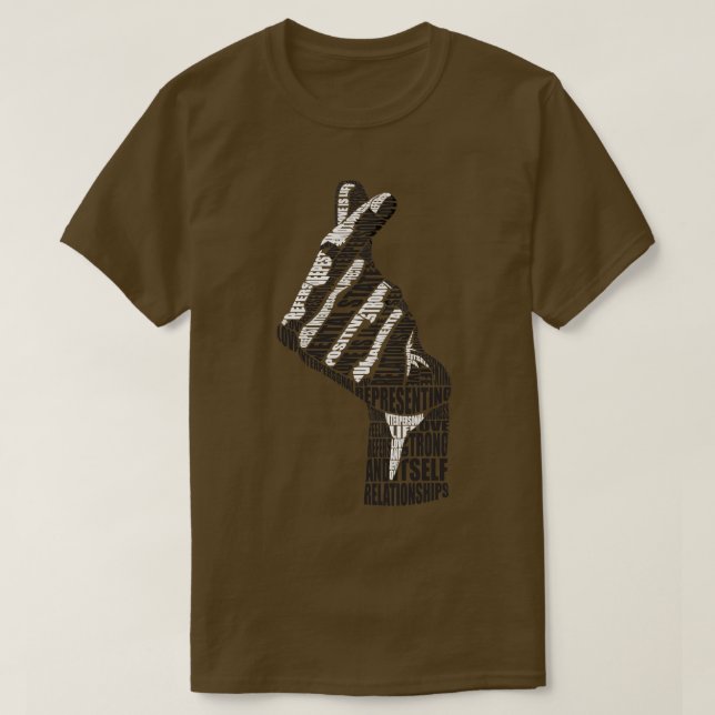 LOVE CALIGRAM T-Shirt (Design Front)