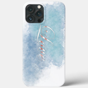Love Calligraphy Watercolor Paint Art Artistic iPhone 13 Pro Max Case