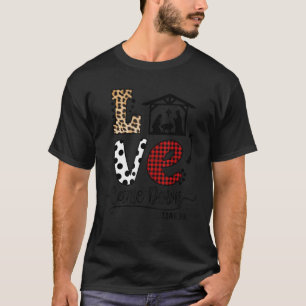 Love Came Down Luke 211 Merry Christmas Baby Jesus T-Shirt