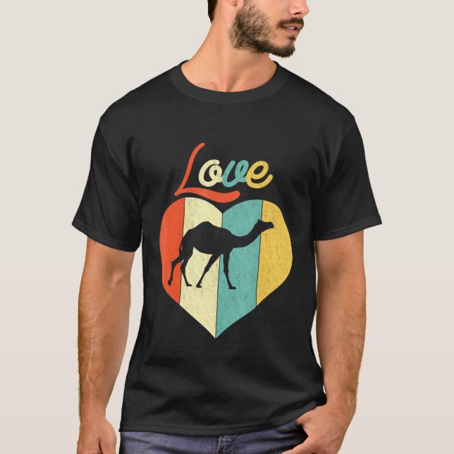   Love Camel  T-Shirt (Front)