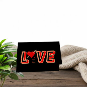 LOVE Can Hurt – Bold Valentine’s Day Card