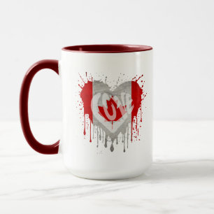 Love Canada Flag Mug