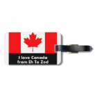 Love Canada from Eh to Zed