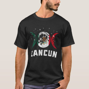 Love Cancun Mexico Vacation Mexico Flag 1 T-Shirt