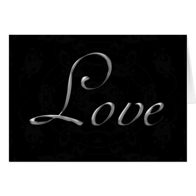 love card (Front Horizontal)