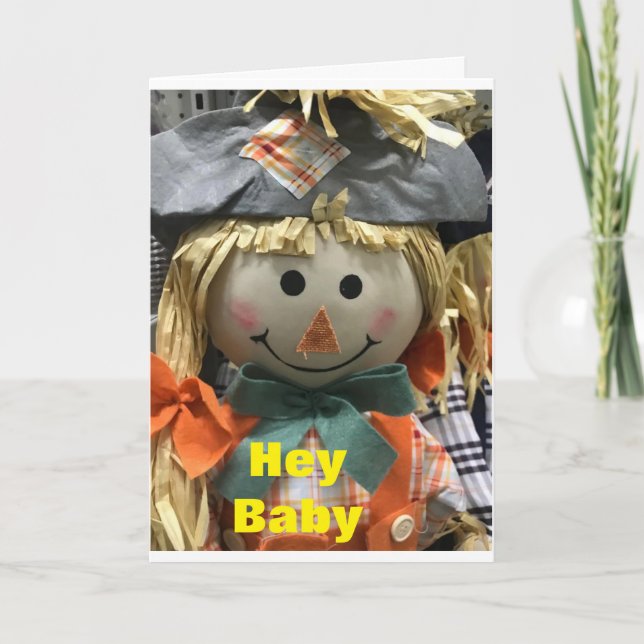 ***LOVE CARD*** AT HALLOWEEN OR ANY FALL DAY CARD (Front)