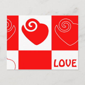 LOVE_card Postcard