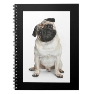 Love Carlin Puppy Dog White Notebook / Journal