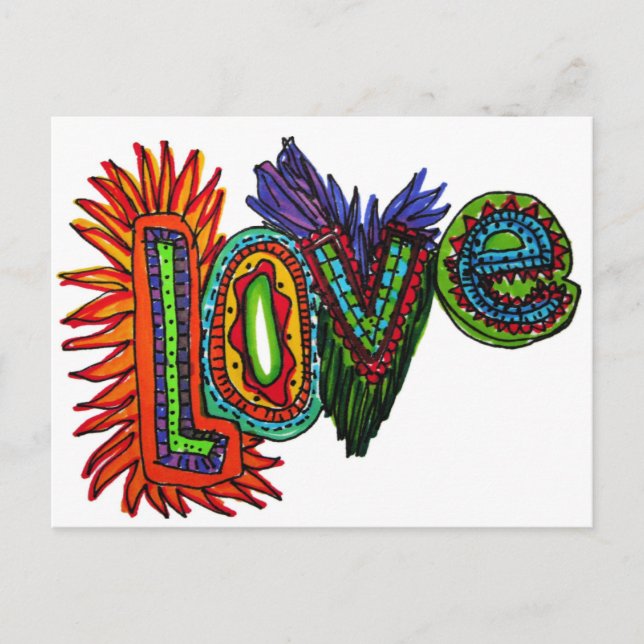 LOVE Carte postale : . (Devant)