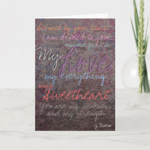 Love ~ Carte Saint Valentin