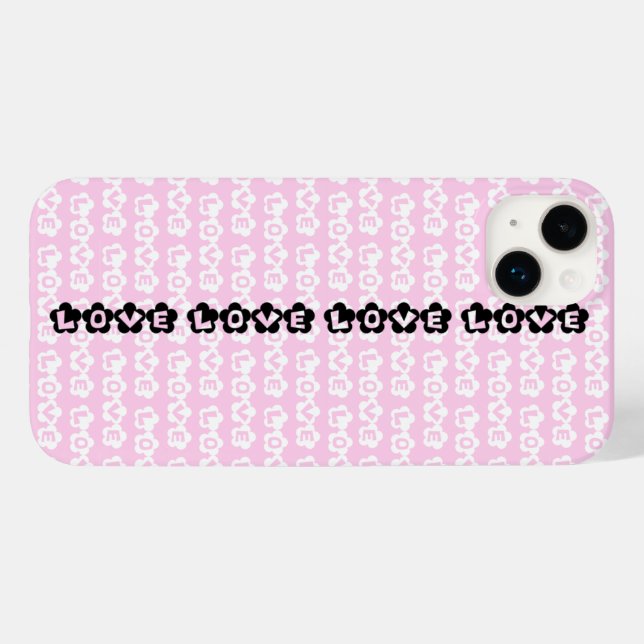 LOVE Case-Mate iPhone CASE (Back (Horizontal))