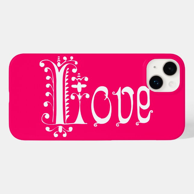 LOVE Case-Mate iPhone CASE (Back (Horizontal))