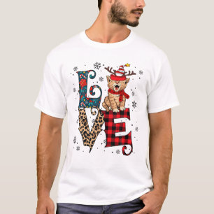 Love-Cat Christmas T-Shirt