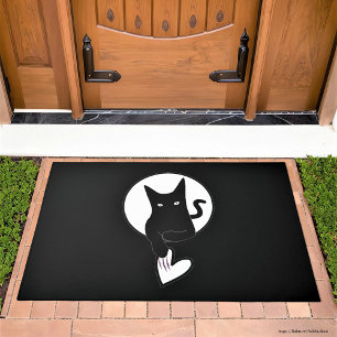 Love Cat Doormat by Poet Adiela Akoo