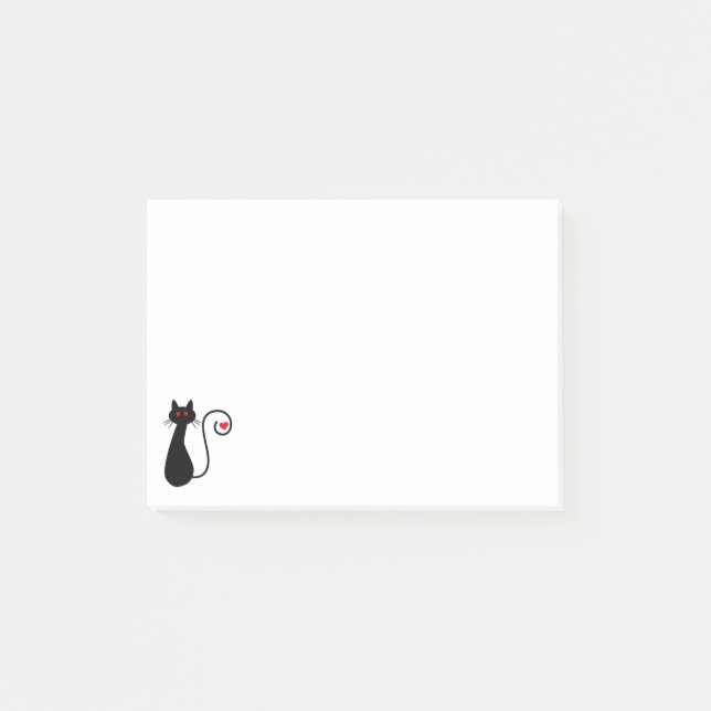 Love Cat Notepad (Front)