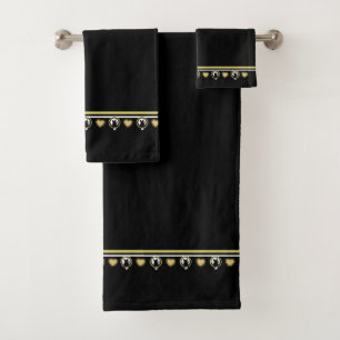 Love Cat Towel Set designed by Poet Adiela Akoo