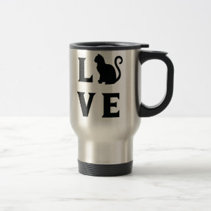Love Cat Travel Mug