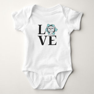 Love Cats Baby Bodysuit