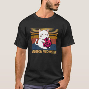 Love Cats Dungeons Meowster Playing Games Cute Kit T-Shirt