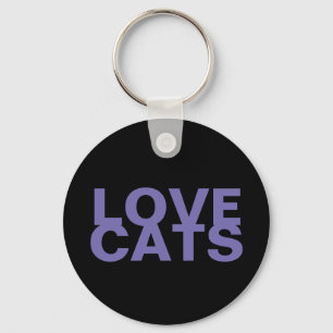 Love Cats Keychain