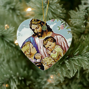 Love  ceramic ornament