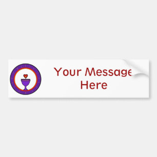 Love Chalice Customizable Bumper Sticker