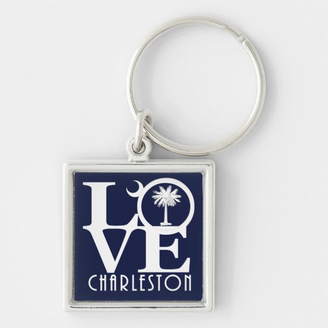 LOVE Charleston Keychain (Front)