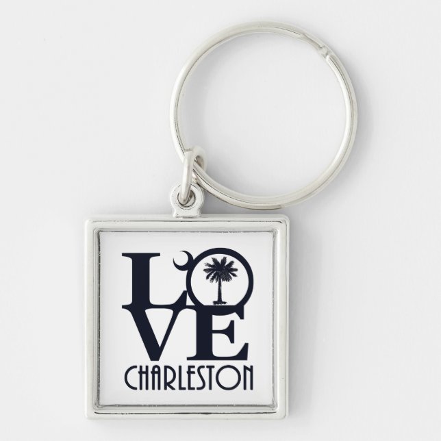 LOVE Charleston Keychain (Front)