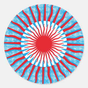 LOVE CHE VISTE ARGENTINA ICON 2025 BY MASANSER CLASSIC ROUND STICKER