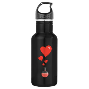 Love Chemistry Flask of Hearts 532 Ml Water Bottle