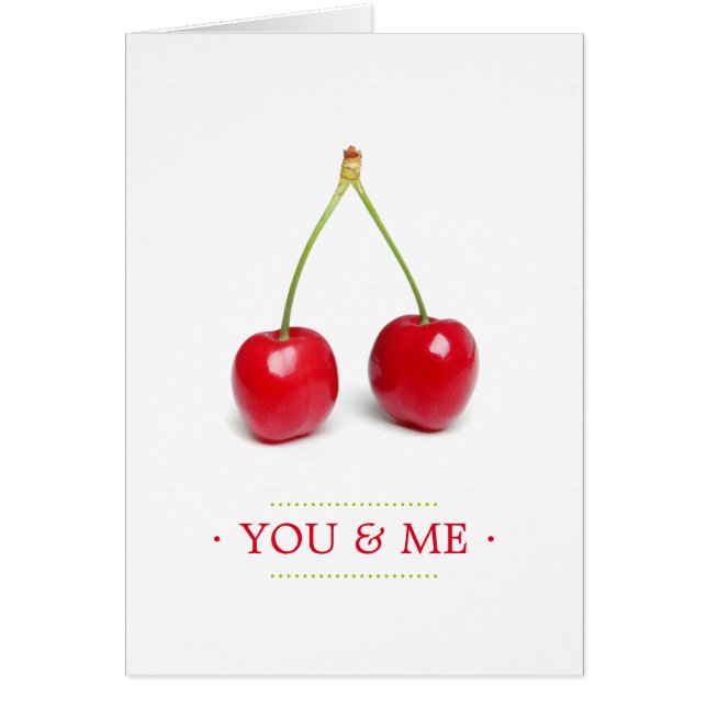 Love Cherries card (Front)