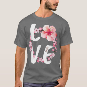 Love Cherry Blossom Lover Japanese Festival Sakura T-Shirt