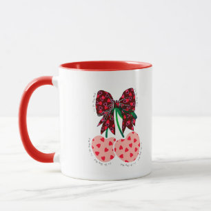 Love cherry much funny fruit mug