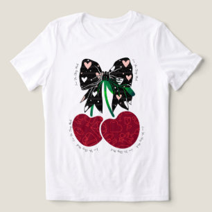 Love cherry much funny fruit Tri-Blend shirt
