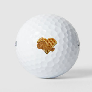 love chicken waffles golf balls