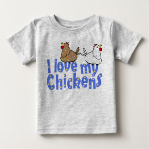 Love Chickens Baby Creeper