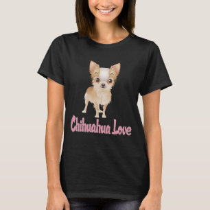 Love Chihuahua Puppy Dog Graphic T-Shirt