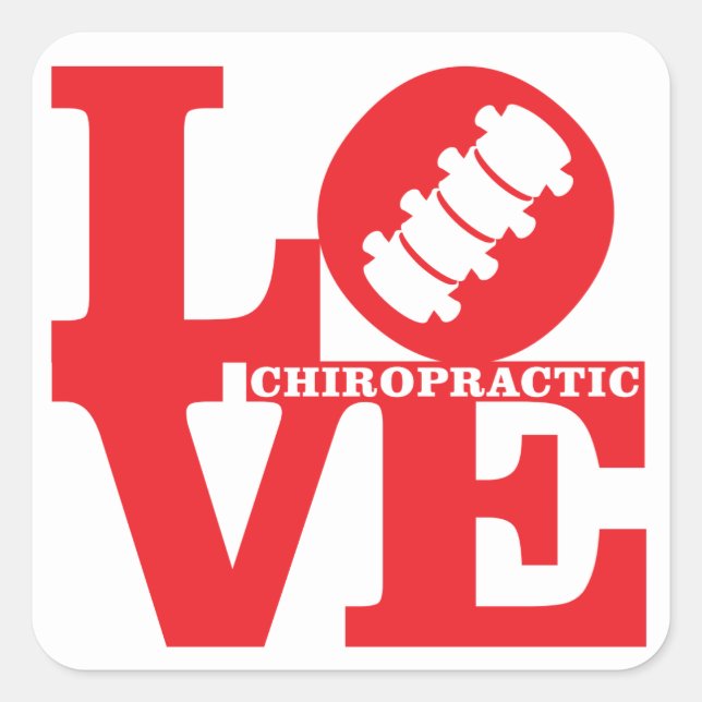 LOVE Chiropractic Stickers (Front)
