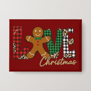 Love Christmas Gingerbread Family Xmas Holiday