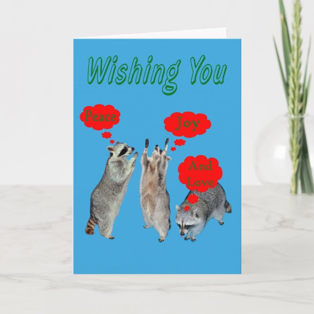 love christmas holiday card (Front)