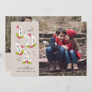 LOVE Christmas Holiday Photo Card