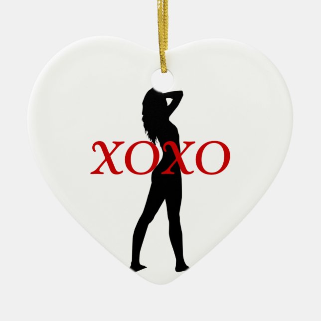 Love Christmas Ornament (Front)