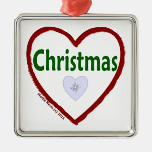 Love Christmas Ornament