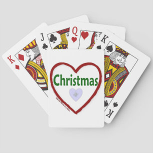 Love Christmas Playing Cards