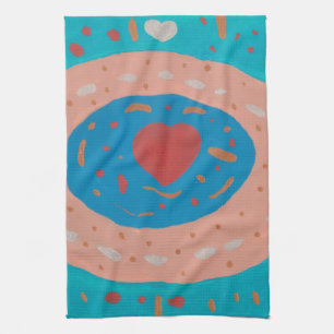 Love Circles Kitchen Towel