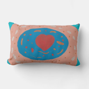 Love Circles Throw Pillow