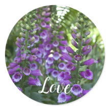 Love Classic Round Sticker