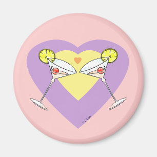 Love cocktail magnet